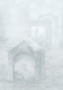 The shelter of dead persons, the graveyard